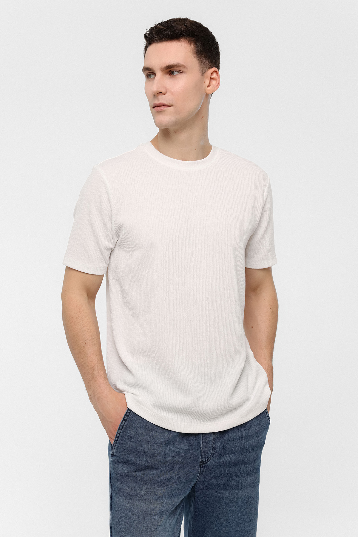 REGULAR FIT BISIKLET YAKA TSHIRT