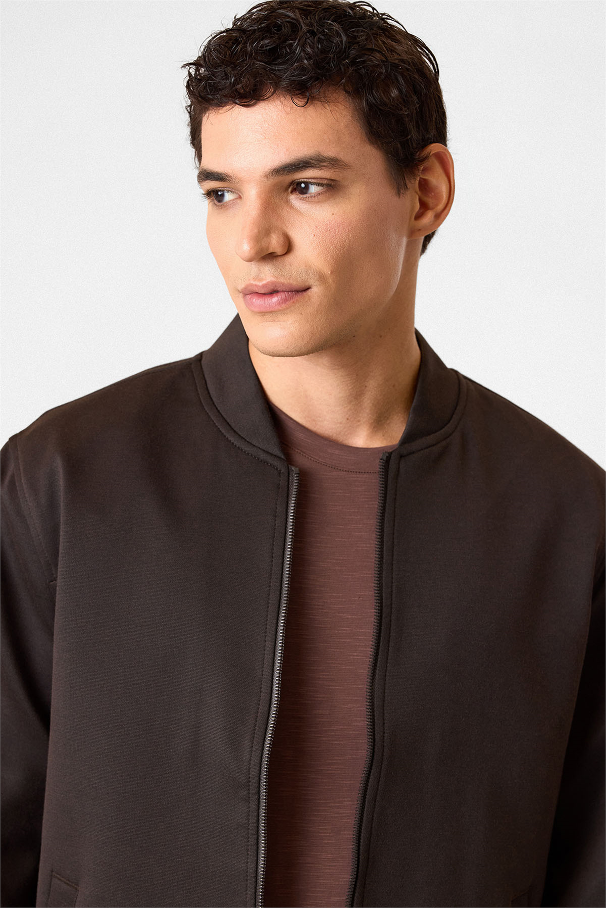 REGULAR FIT BOMBER MONT