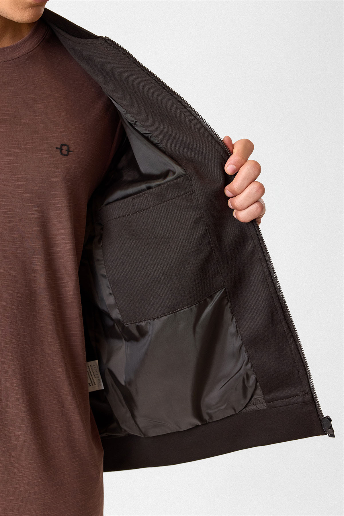 REGULAR FIT BOMBER MONT