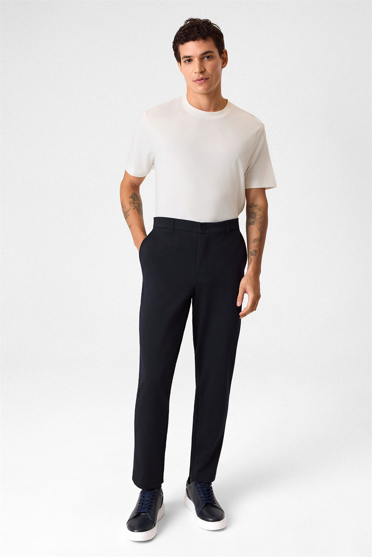 REGULAR FIT DIAGONEL JOGGER PANTOLON