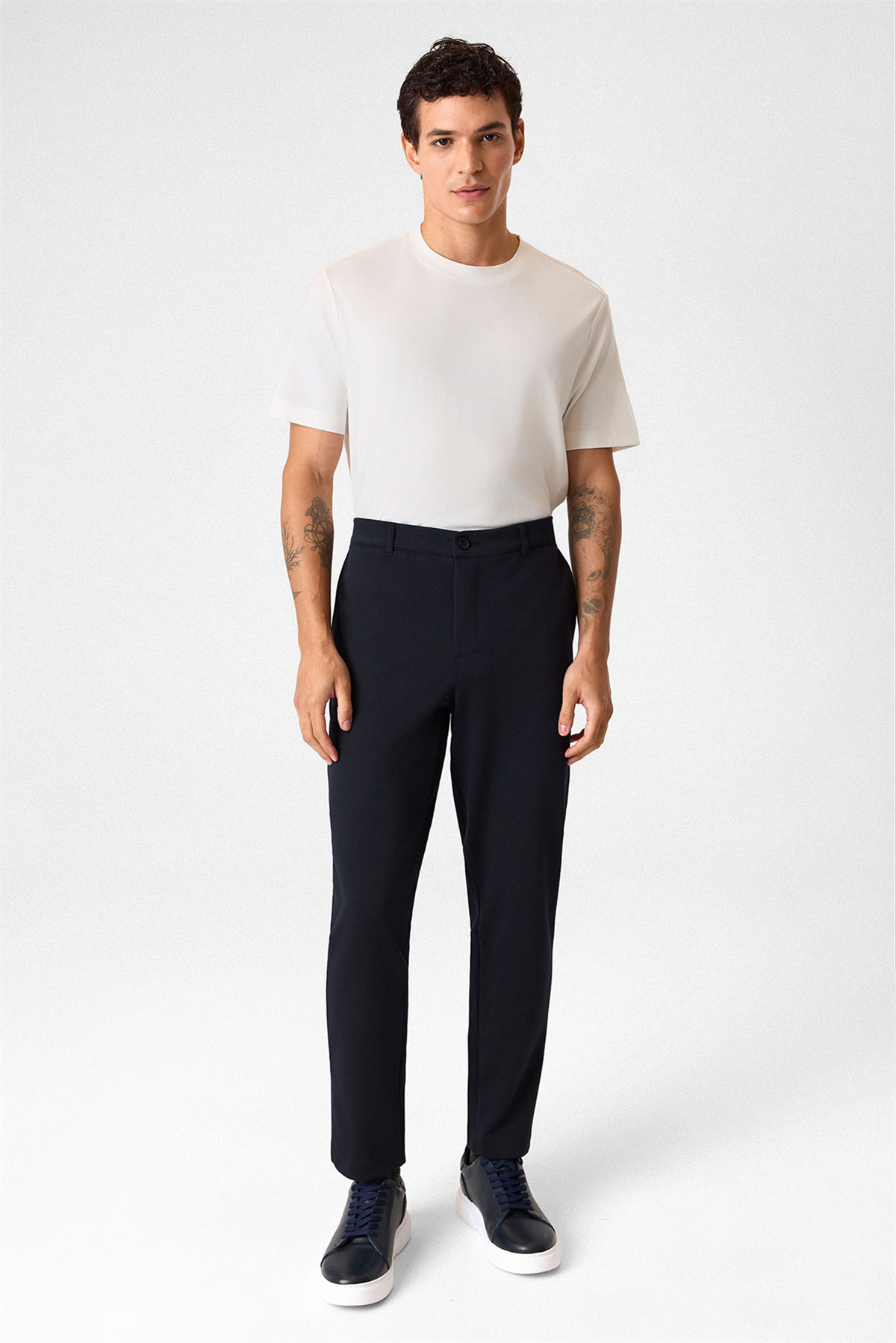 REGULAR FIT DIAGONEL JOGGER PANTOLON