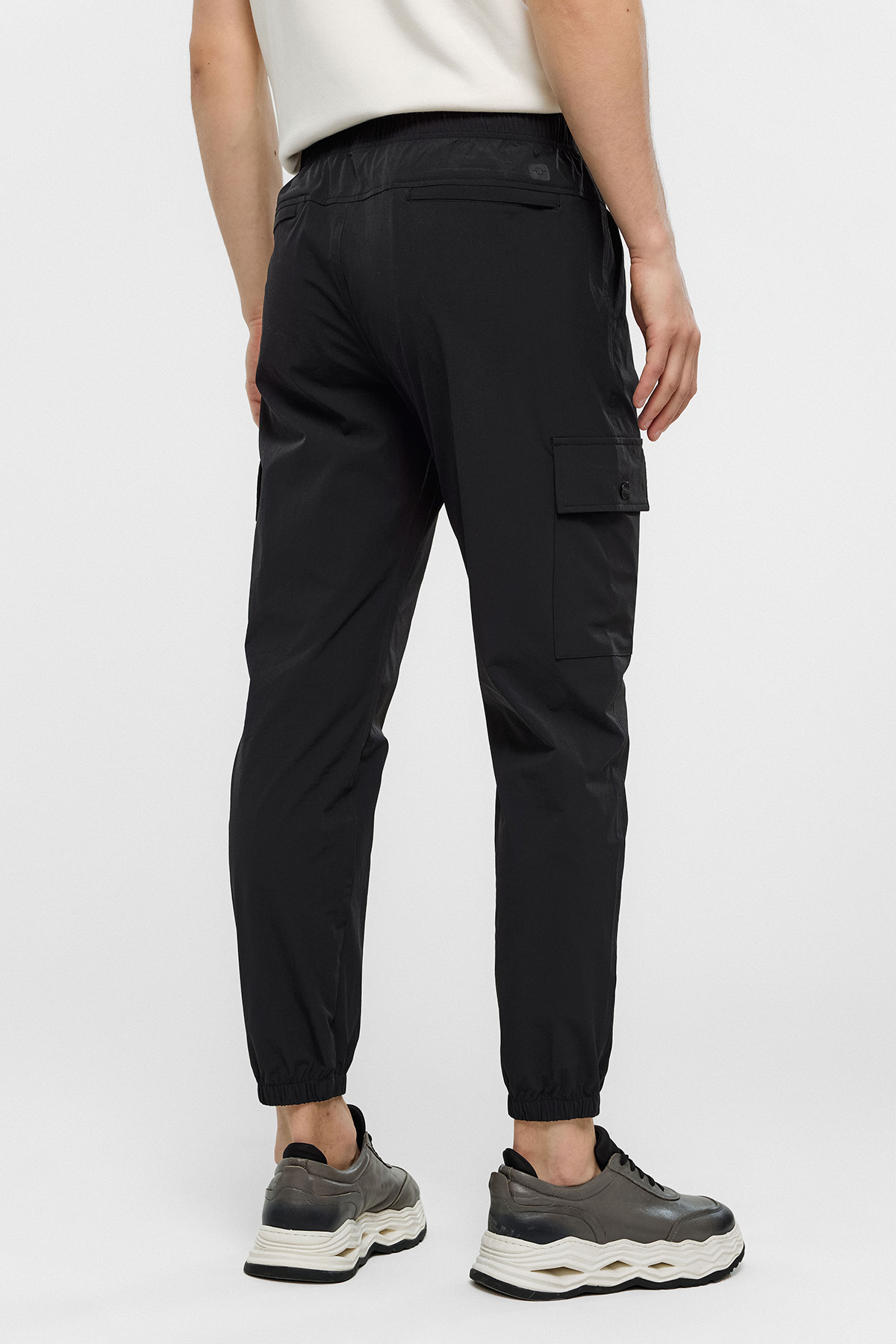REGULAR FIT DOKUMA JOGGER PANTOLON