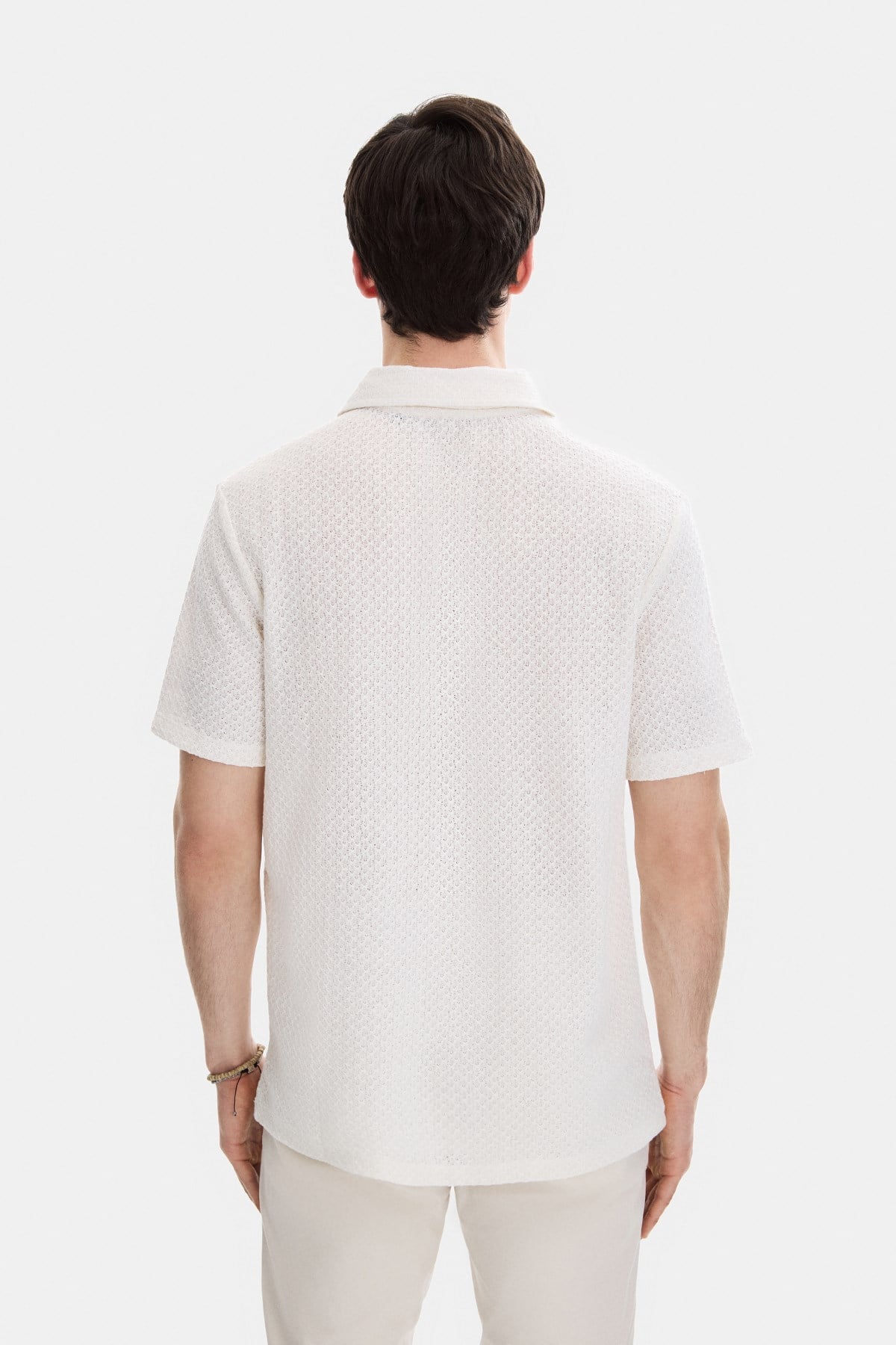 REGULAR FIT DÜĞMESİZ POLO YAKA TSHIRT