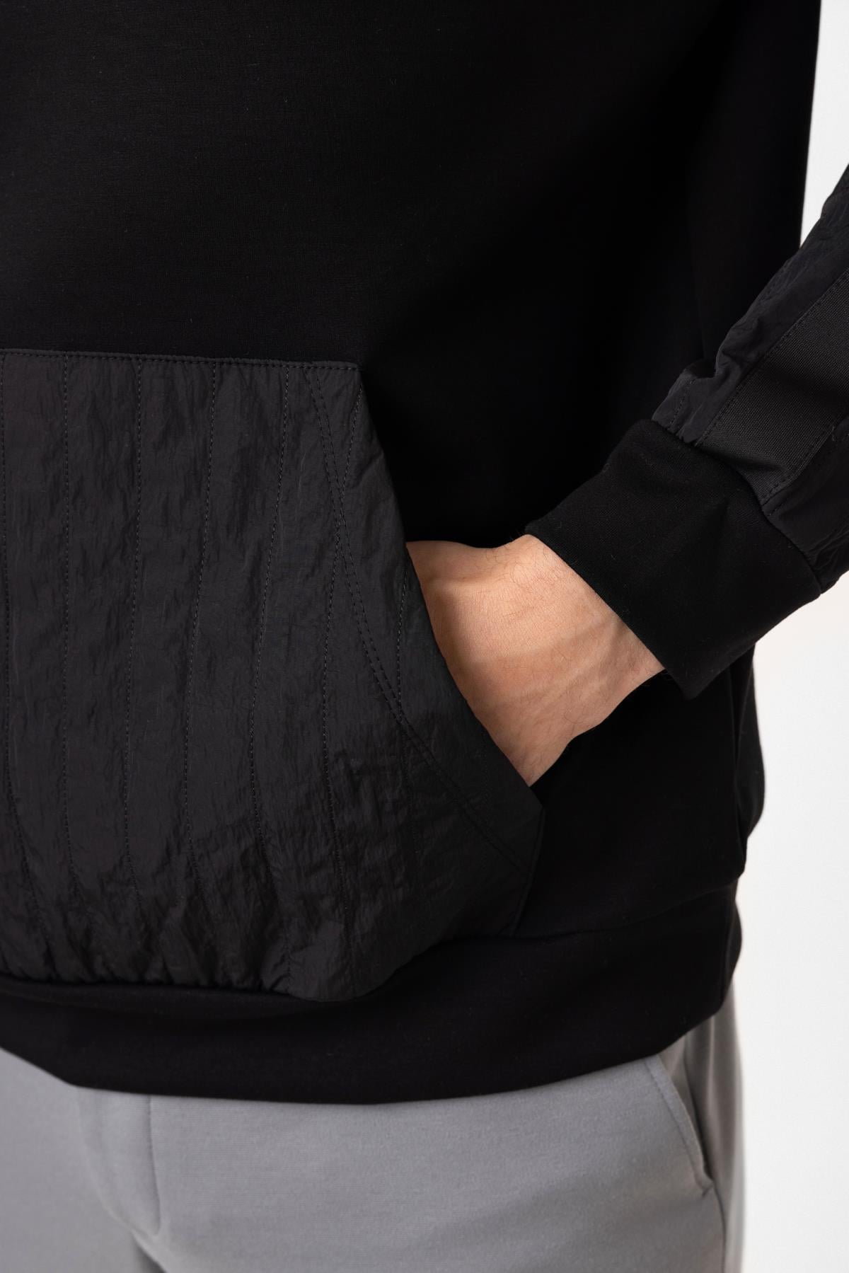 Regular Fit Kapüşonlu Sweatshirt