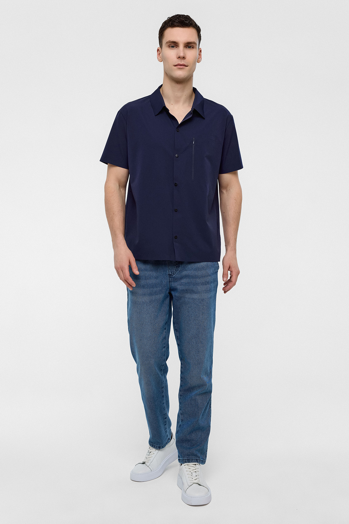 REGULAR FIT KISA KOL GÖMLEK