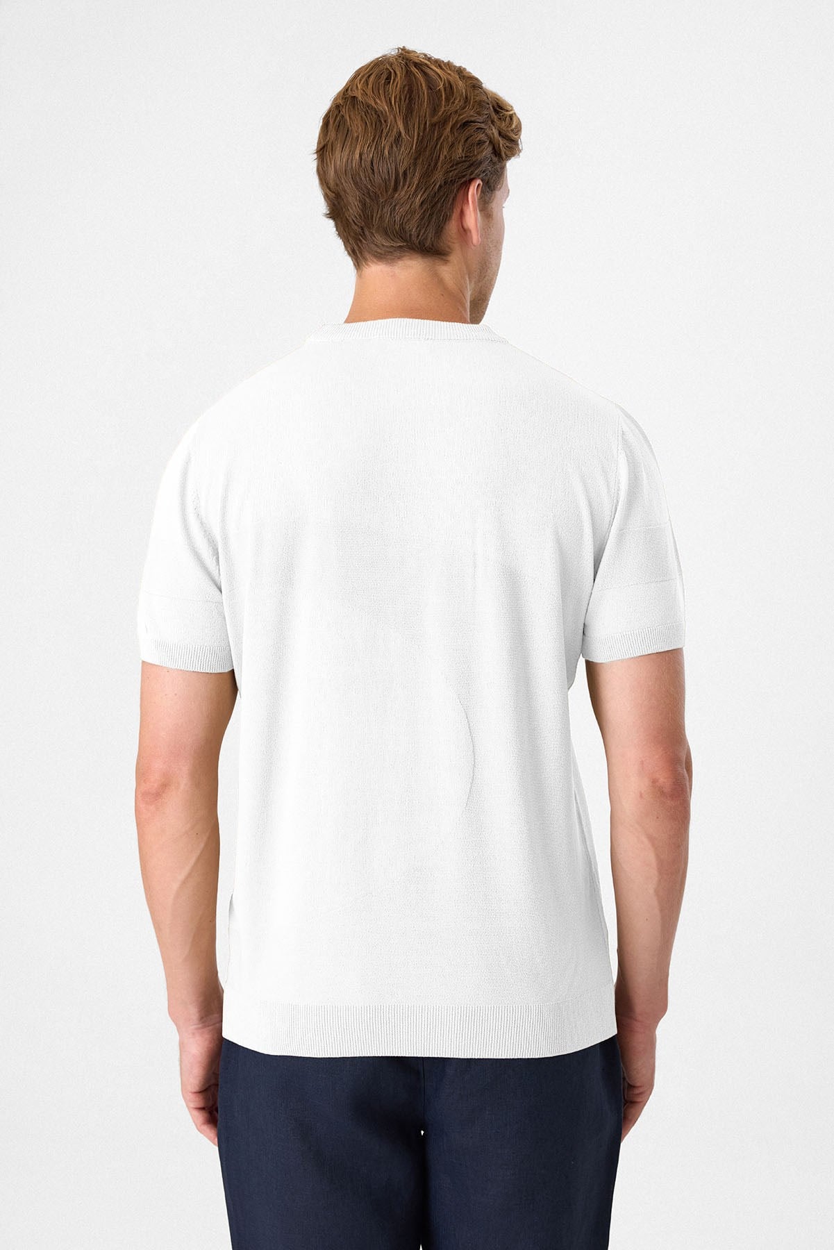 REGULAR FIT ÖRME TRIKO TSHIRT