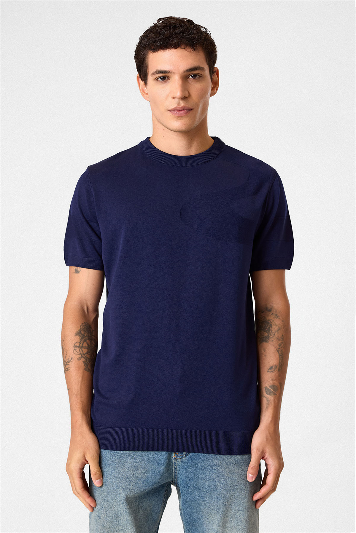 REGULAR FIT ÖRME TRIKO TSHIRT