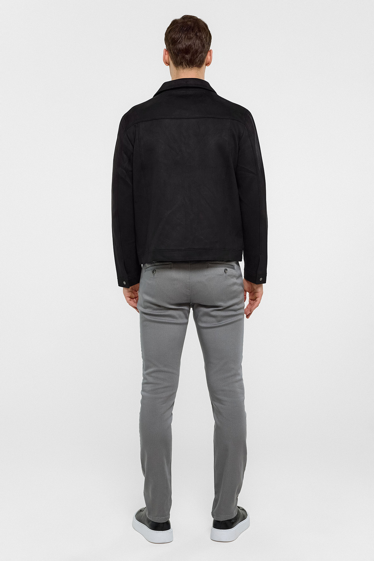 REGULAR FIT SÜET MONT