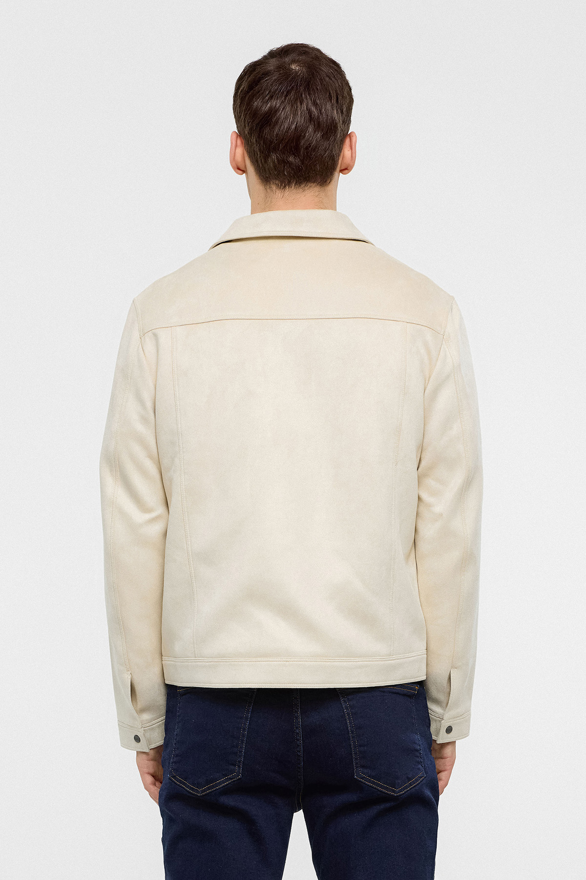 REGULAR FIT SÜET MONT