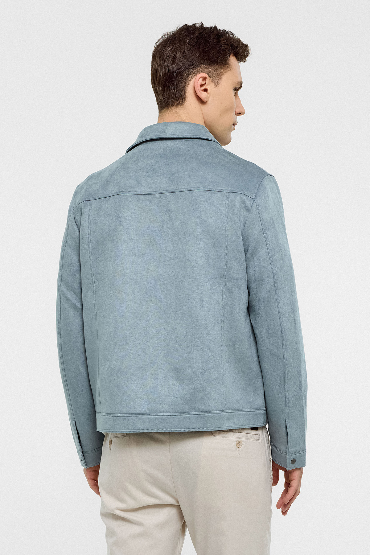 REGULAR FIT SÜET MONT