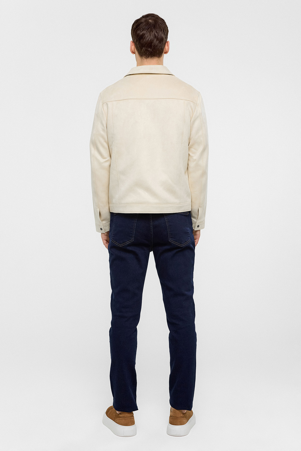 REGULAR FIT SÜET MONT
