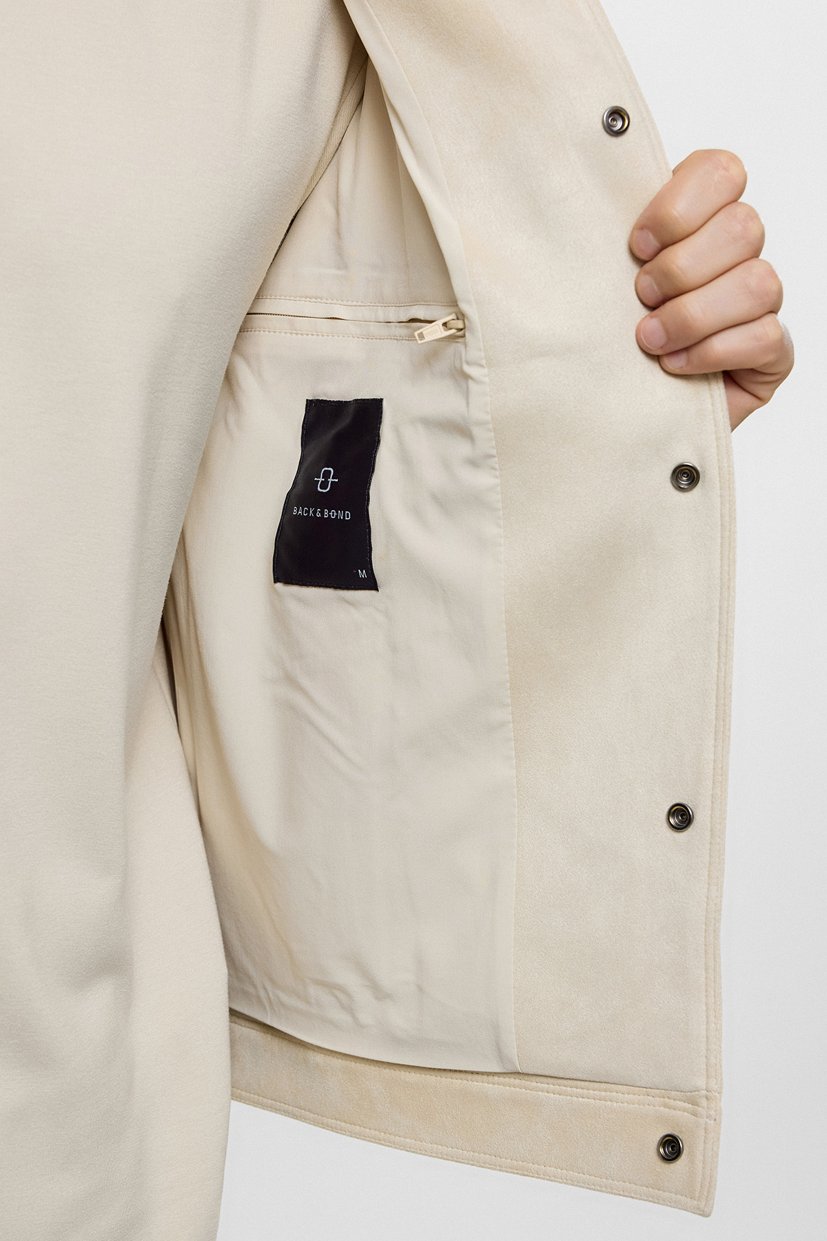 REGULAR FIT SÜET MONT