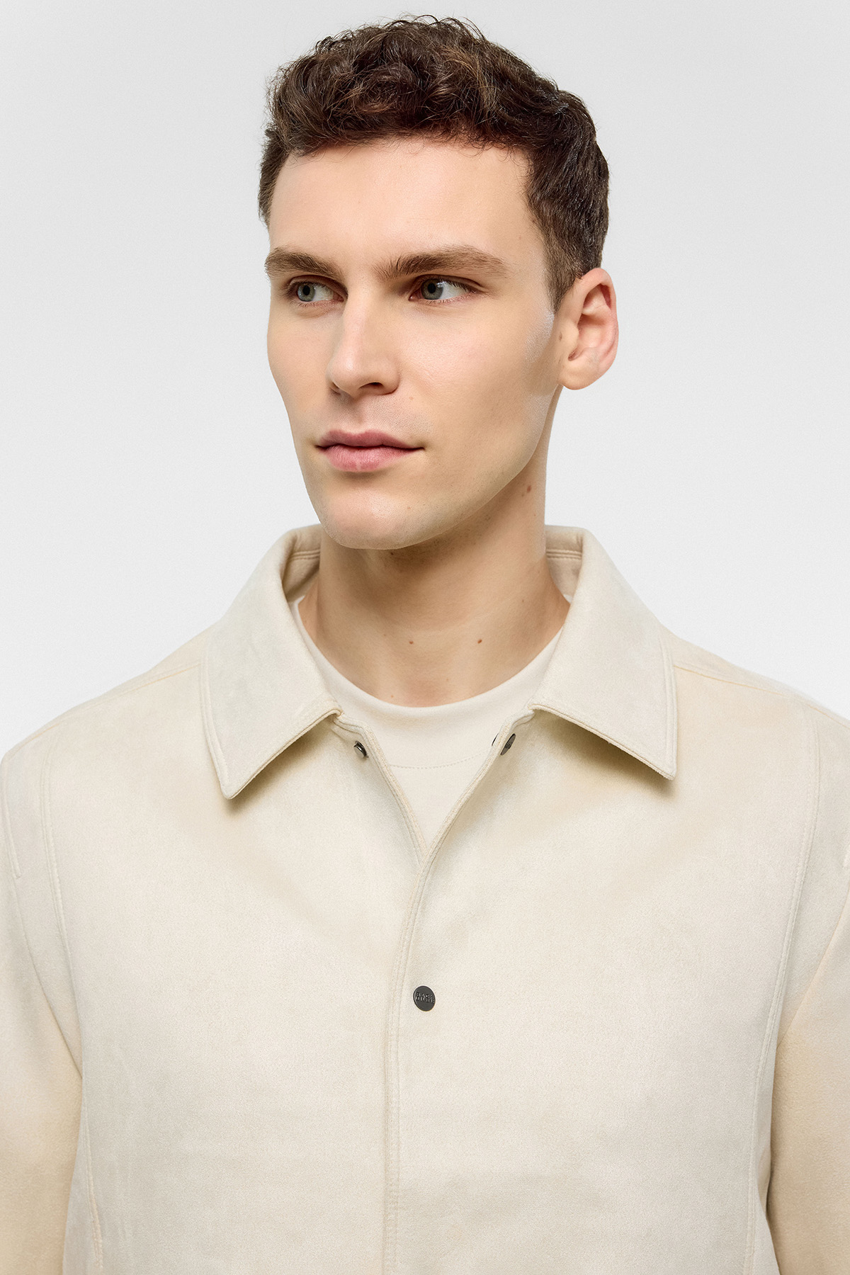 REGULAR FIT SÜET MONT