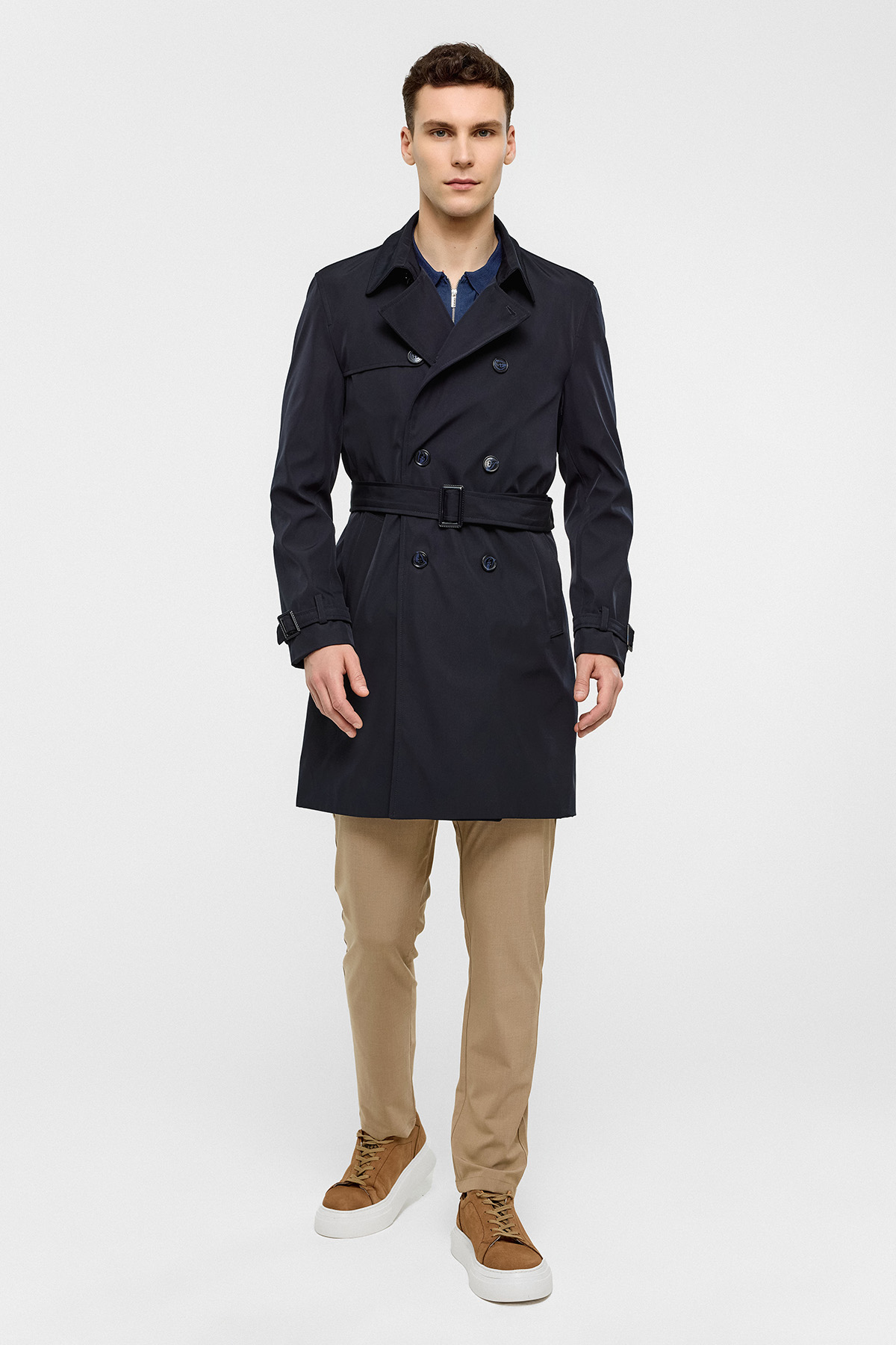 REGULAR FIT TRENÇKOT
