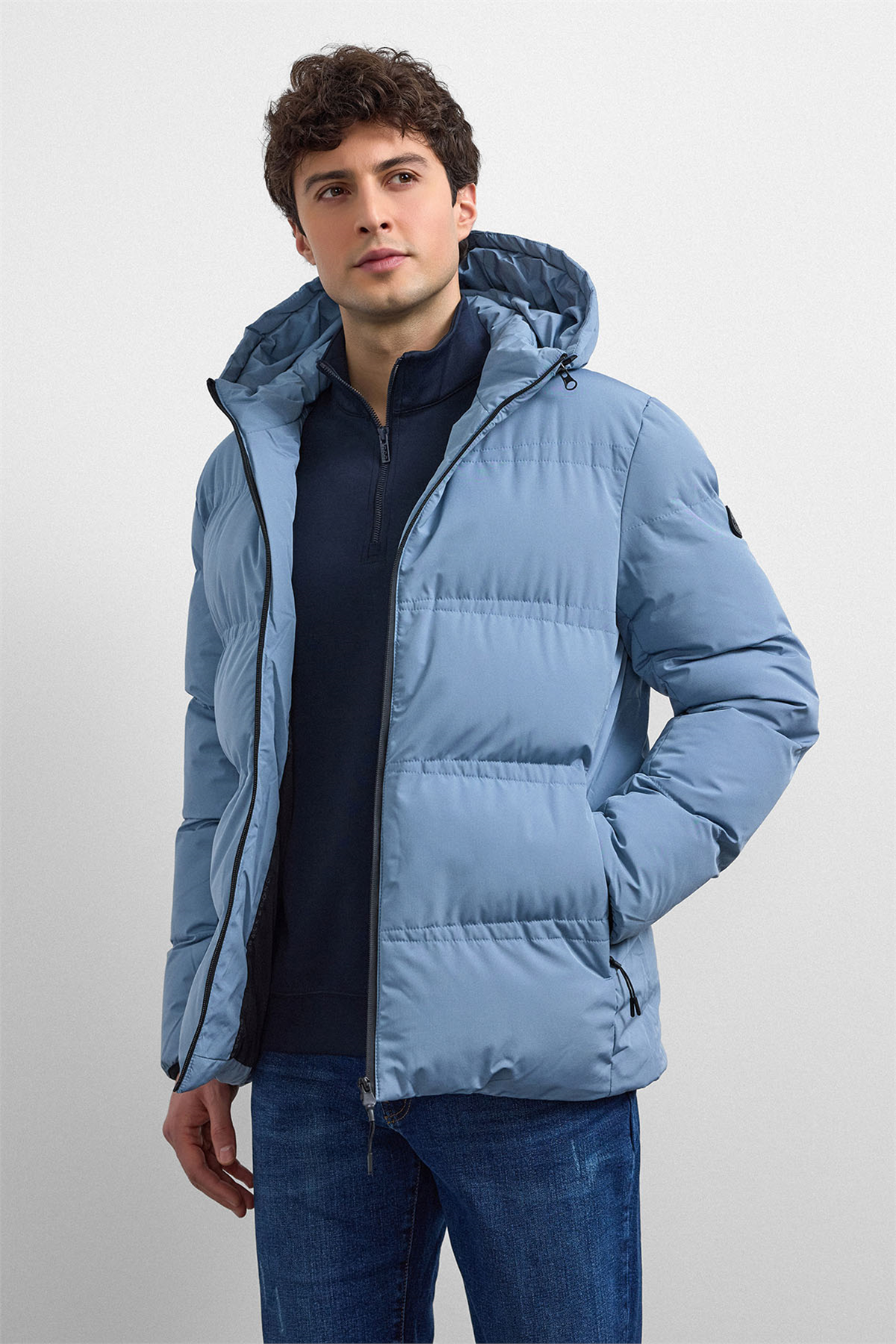 RELAXED FIT PUFFER JACKET