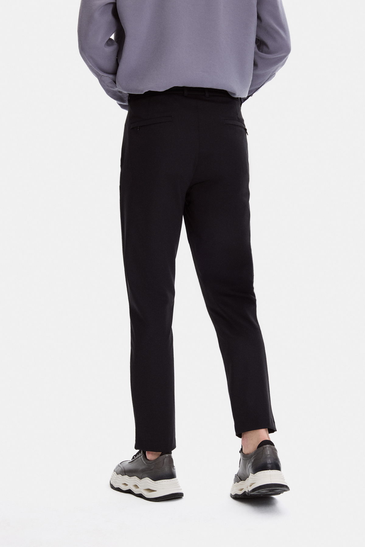 Siyah Comfort Fit Jogger Pantolon