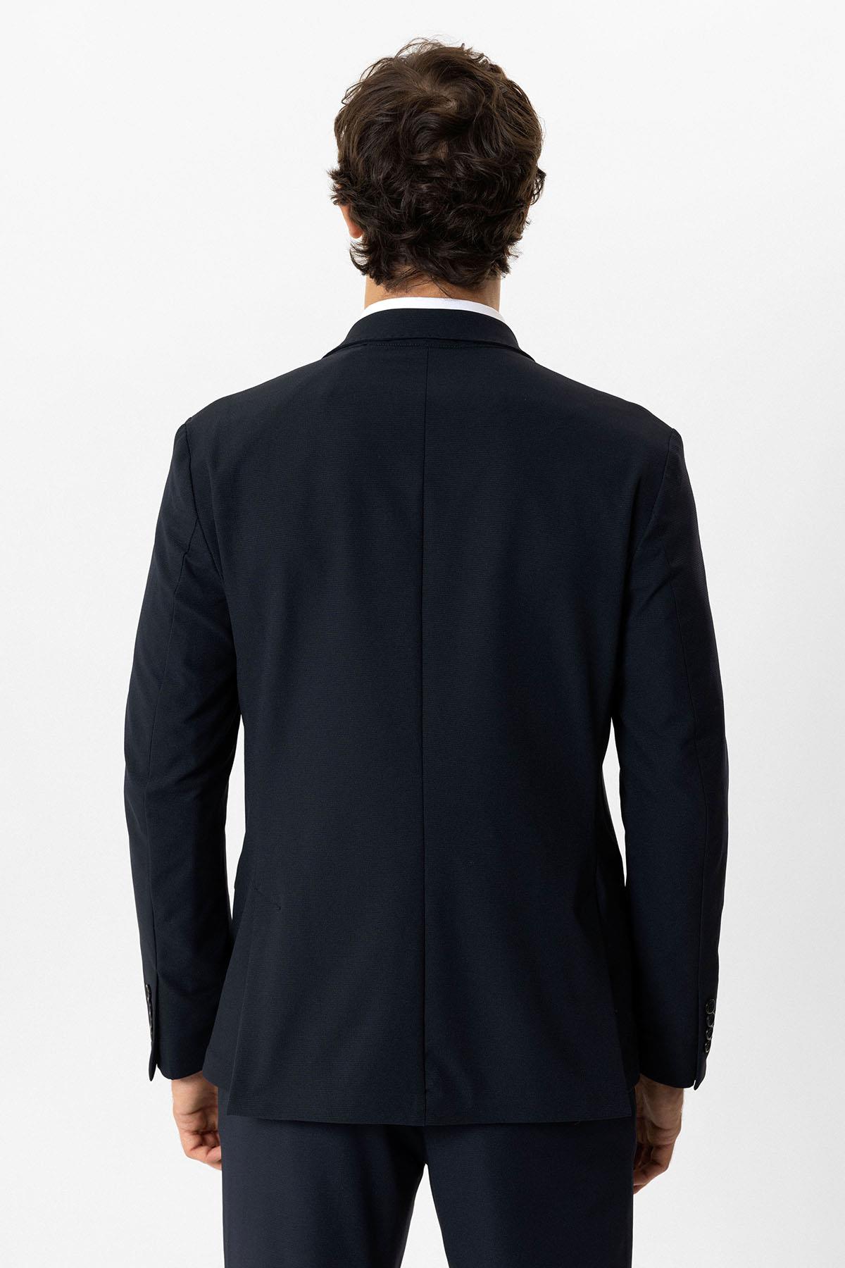 SLIM FIT MONO YAKA CEKET