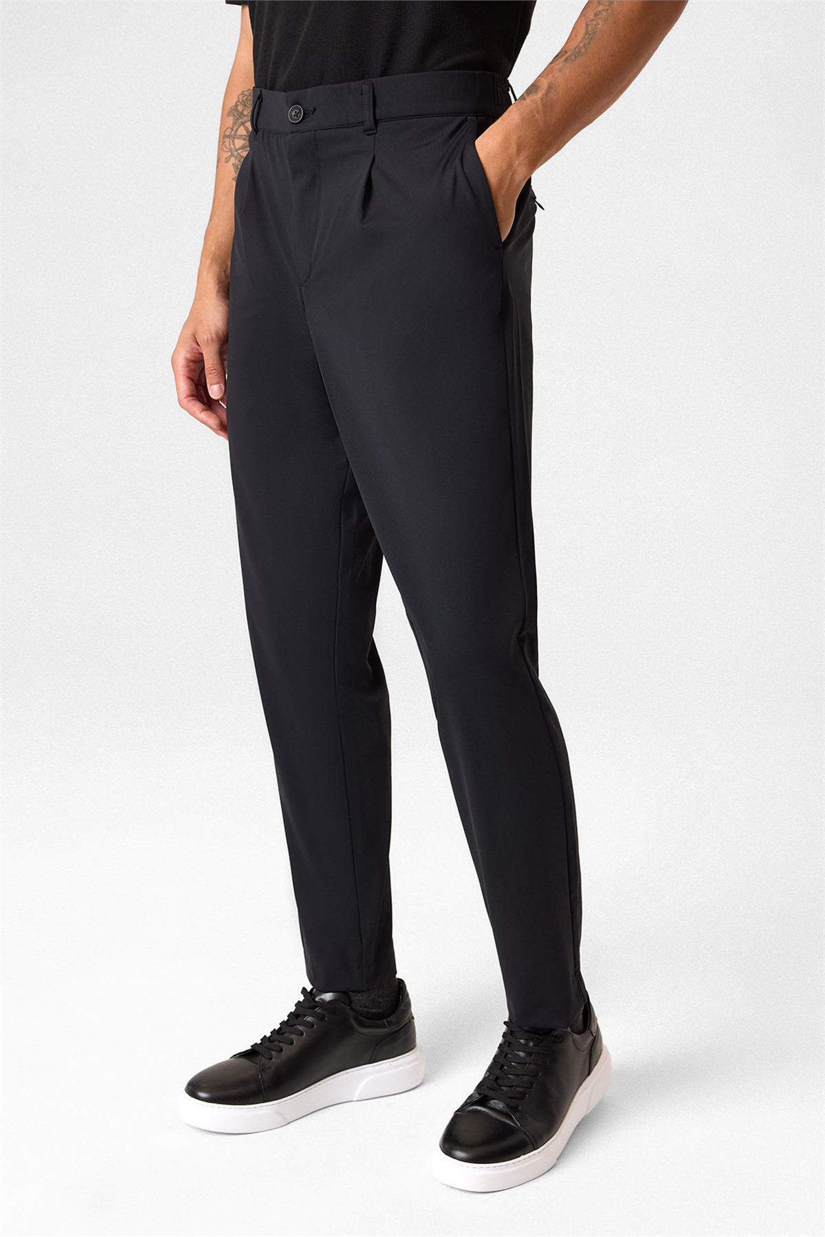 SLIM FIT ÖRME JOGGER PANTOLON