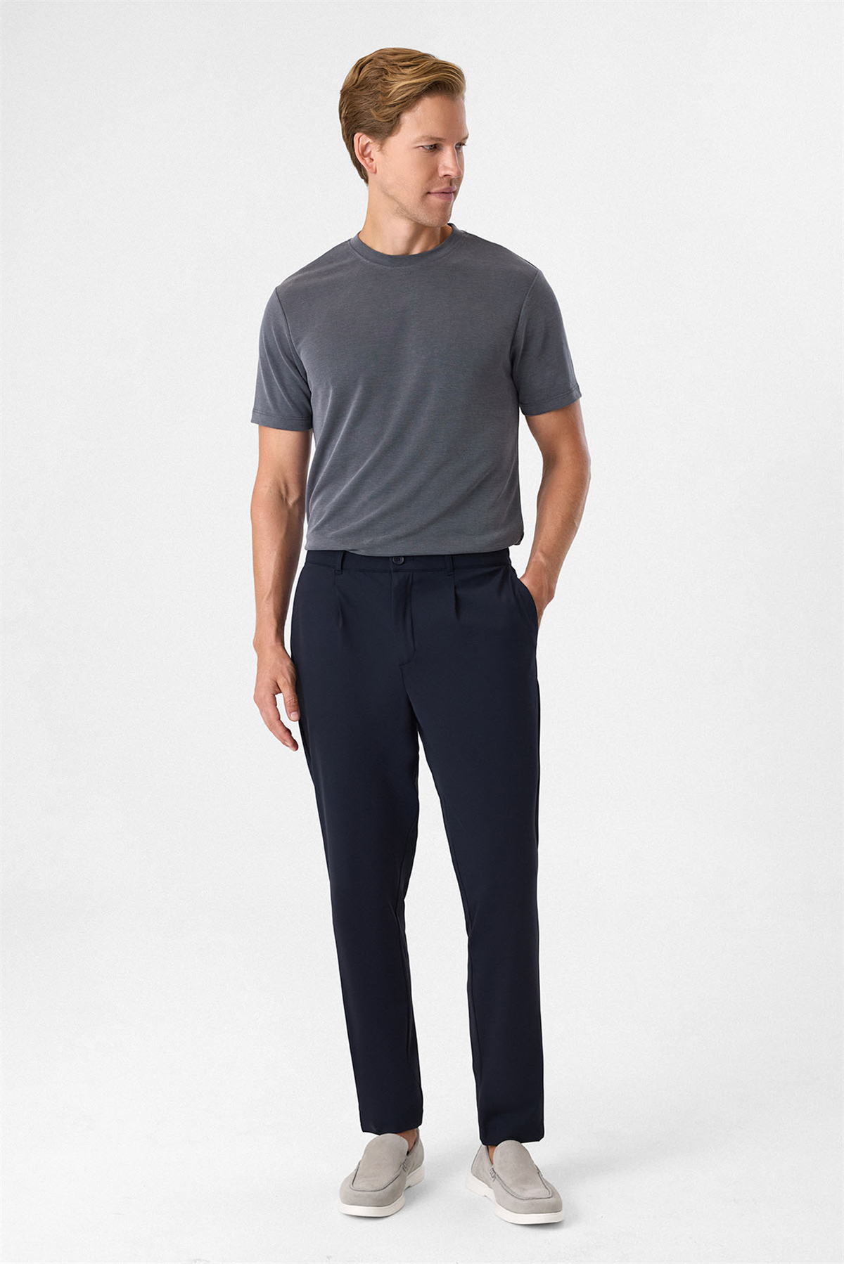 SLIM FIT ÖRME JOGGER PANTOLON