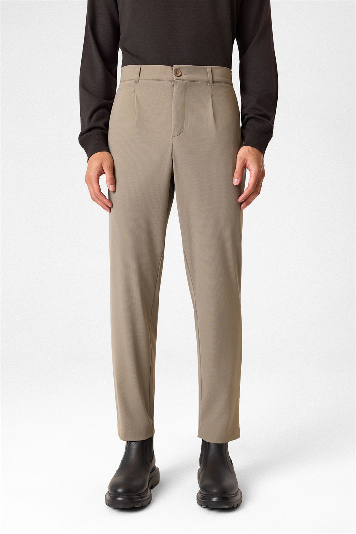 SLIM FIT ÖRME JOGGER PANTOLON