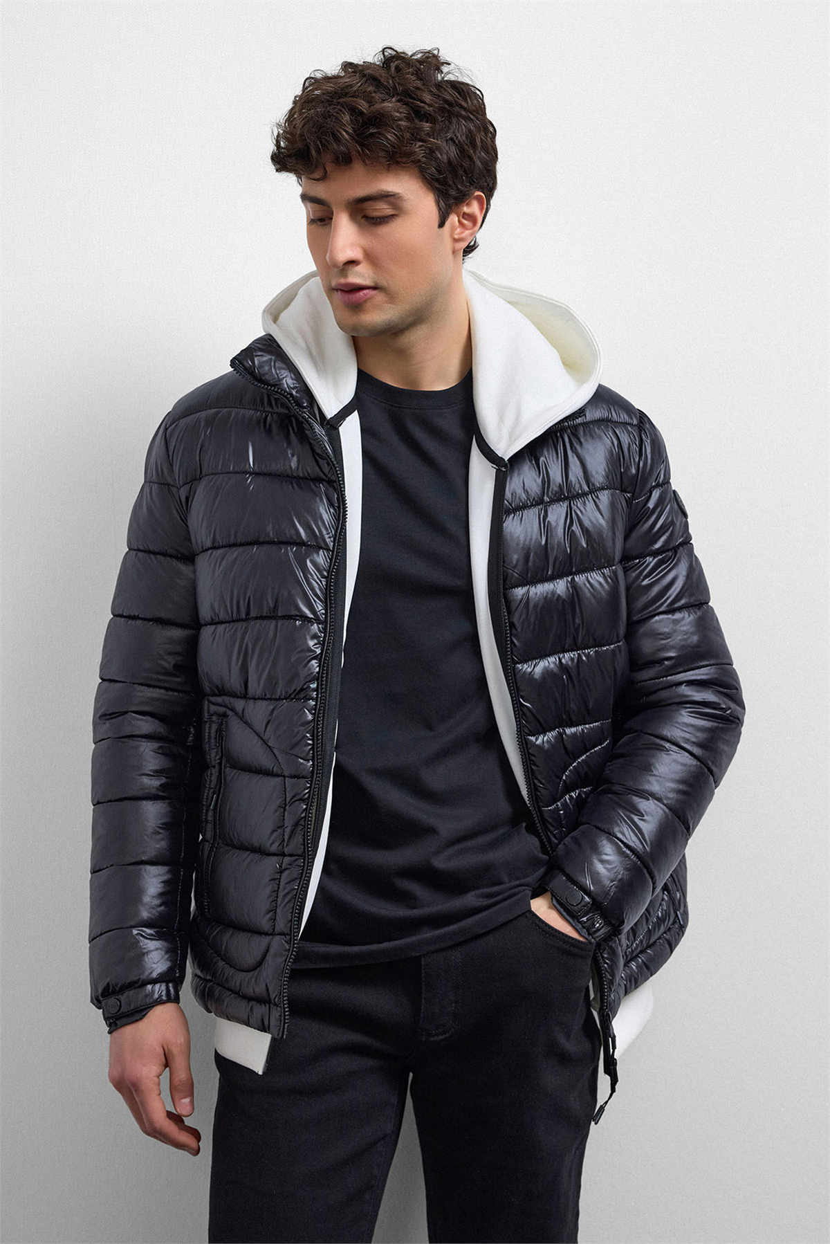 SMART FIT DİK YAKA MONT