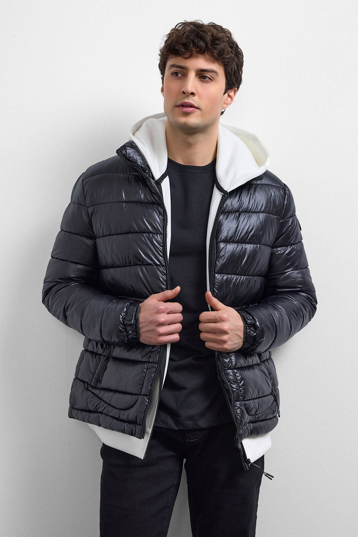 SMART FIT DİK YAKA MONT