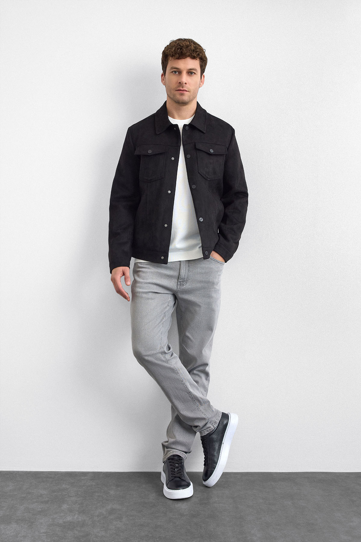 SUEDE JACKET