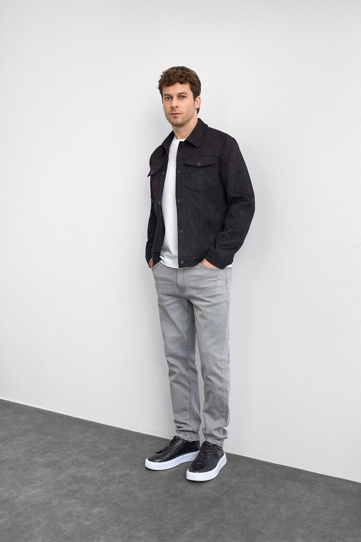 SUEDE JACKET