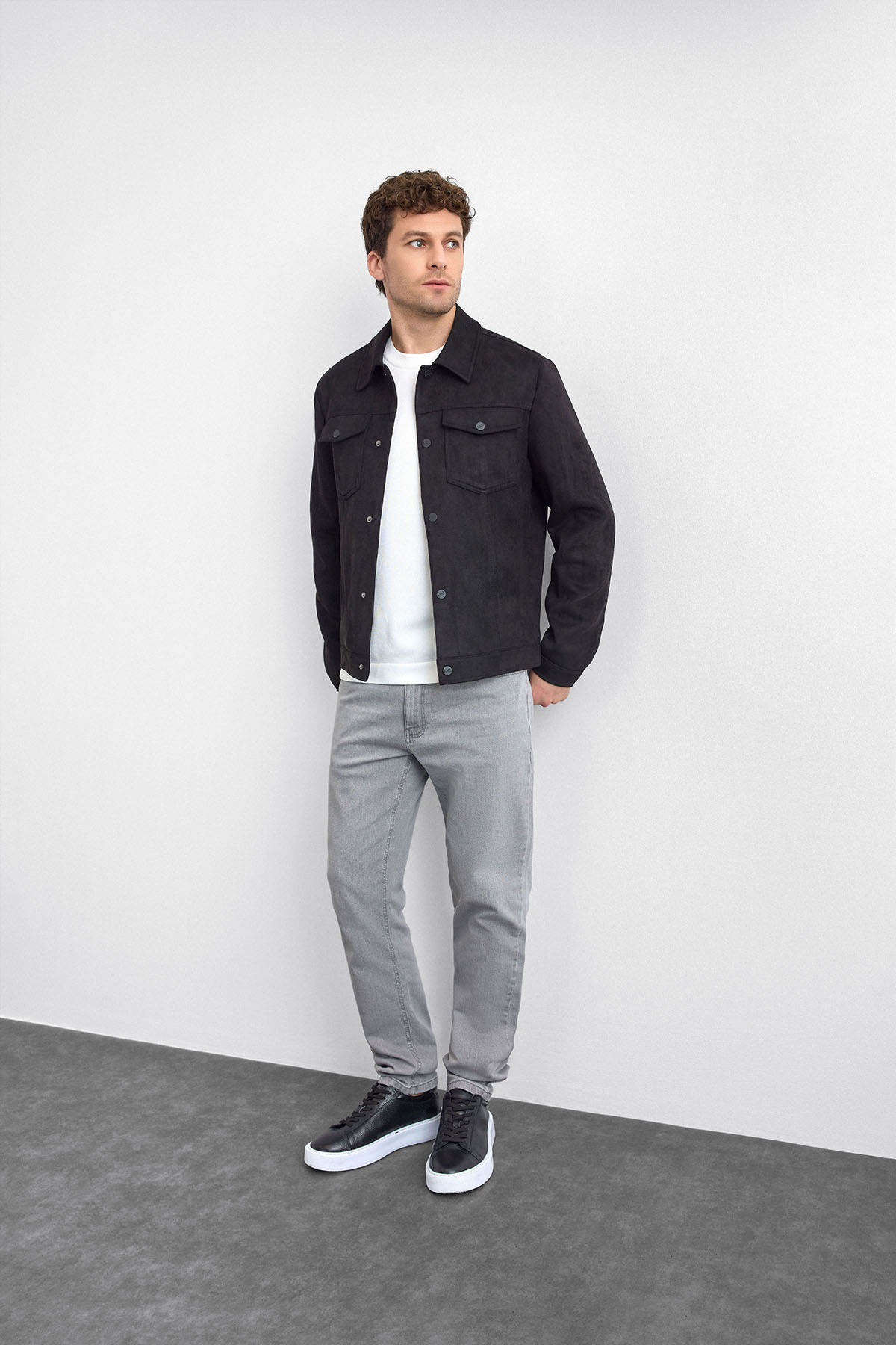 SUEDE JACKET