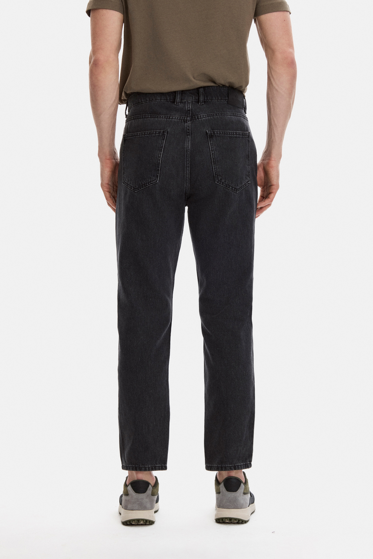 TAPERED FIT DENİM PANTOLON