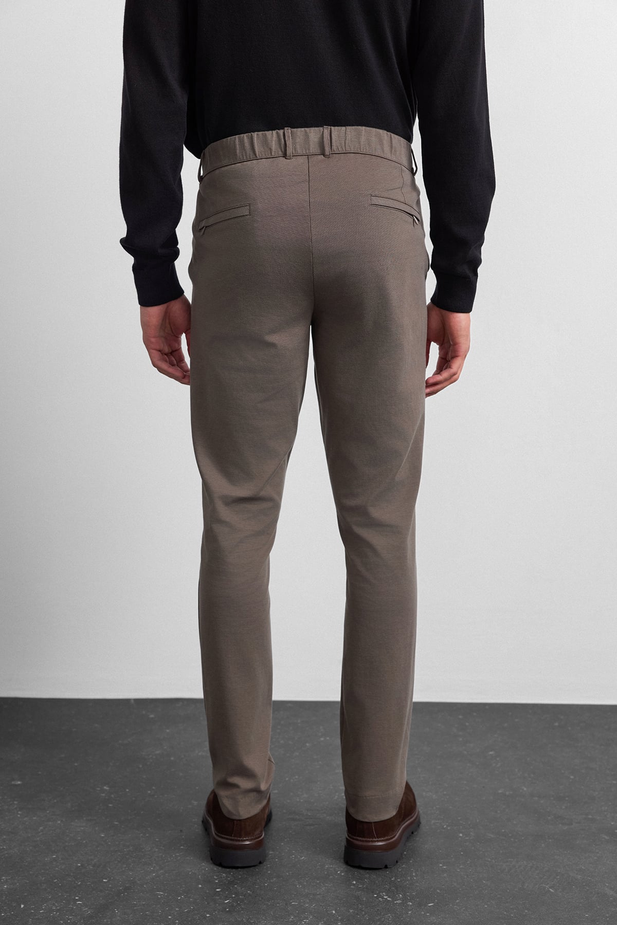 Vizon Slim Fit Örme Jogger Pantolon
