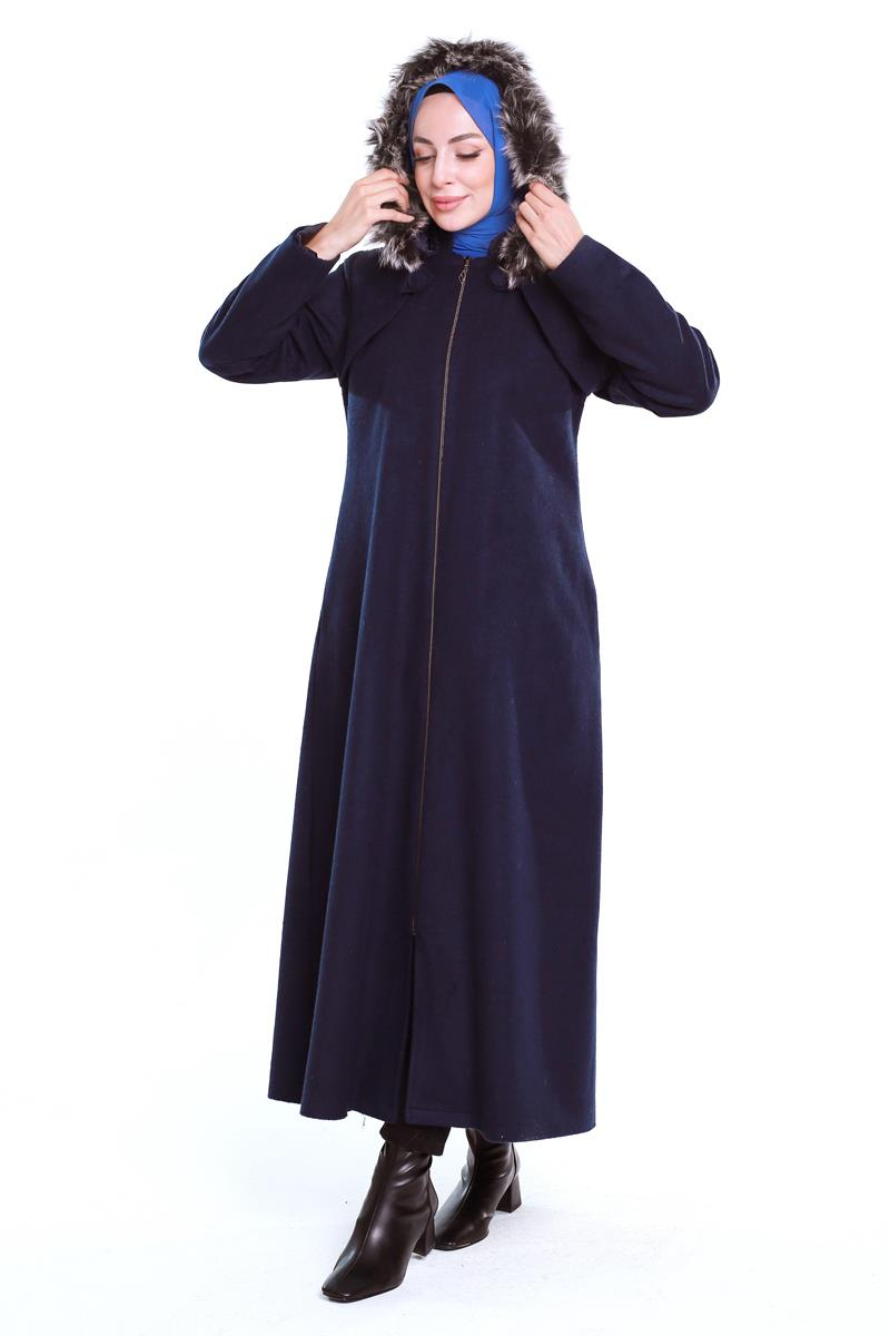 Bolero Görünümlü Kaşe Kaban Laci