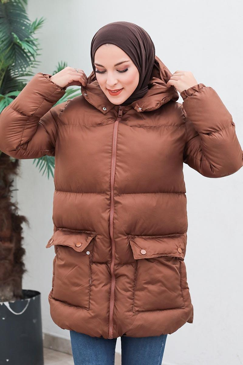Cepli Şişme Mont Taba