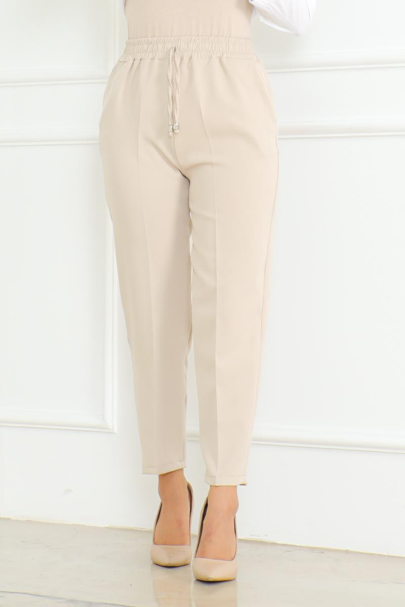 Havuç Model Tesettür Pantolon TAŞ