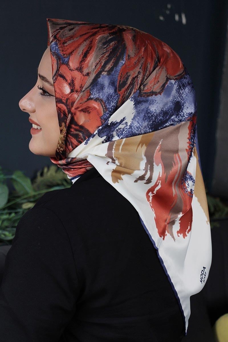 Moda Scarf  Eşarp İndigo