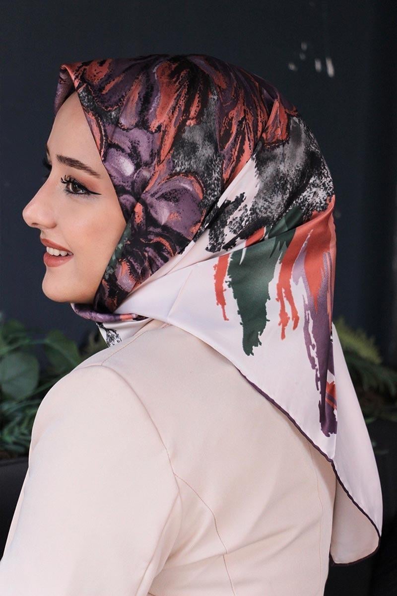 Moda Scarf  Eşarp Lila