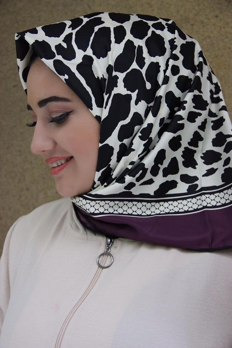 Moda Trend Eşarp Mürdüm