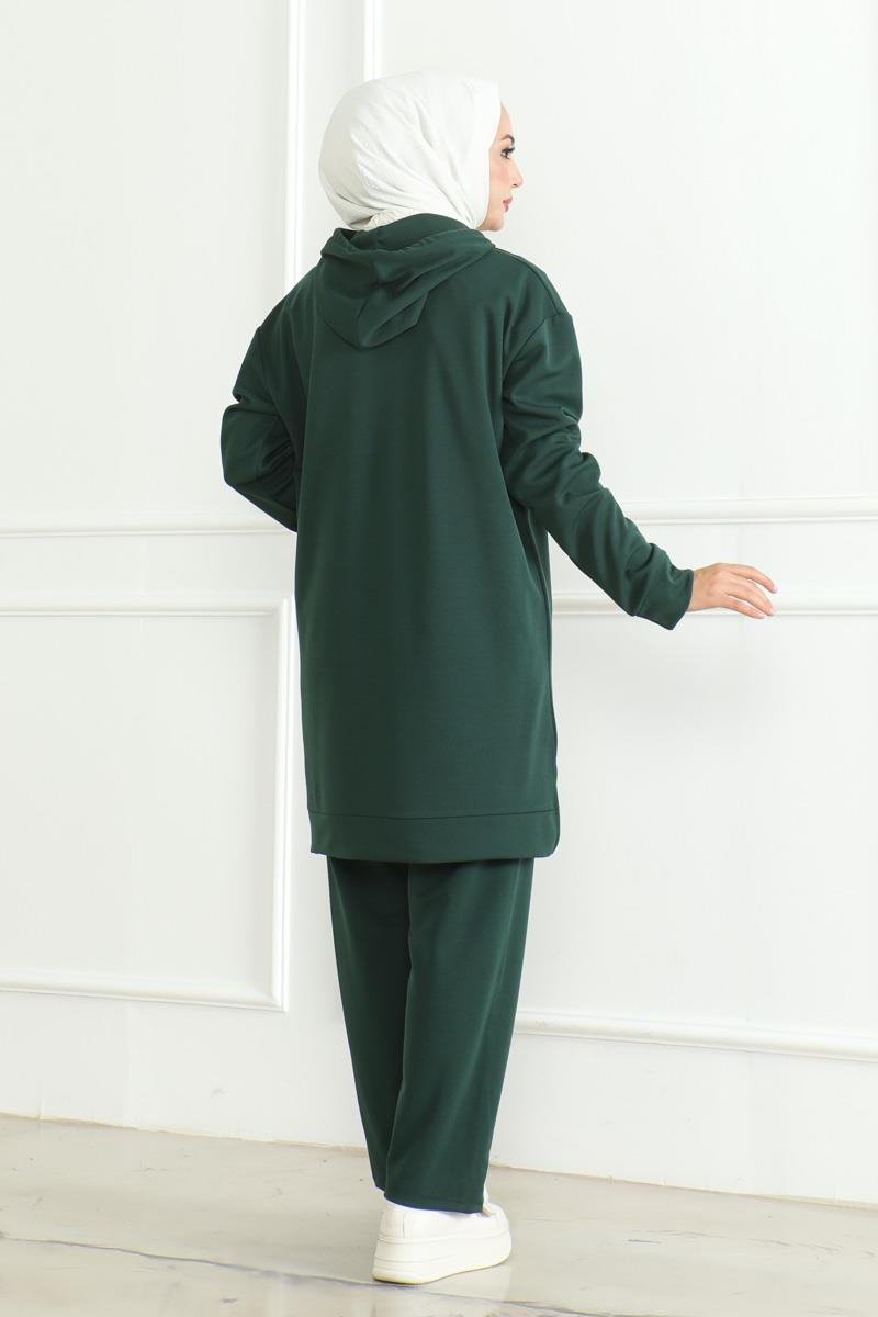 Oversize Spor Takım ZÜMRÜT YEŞİLİ