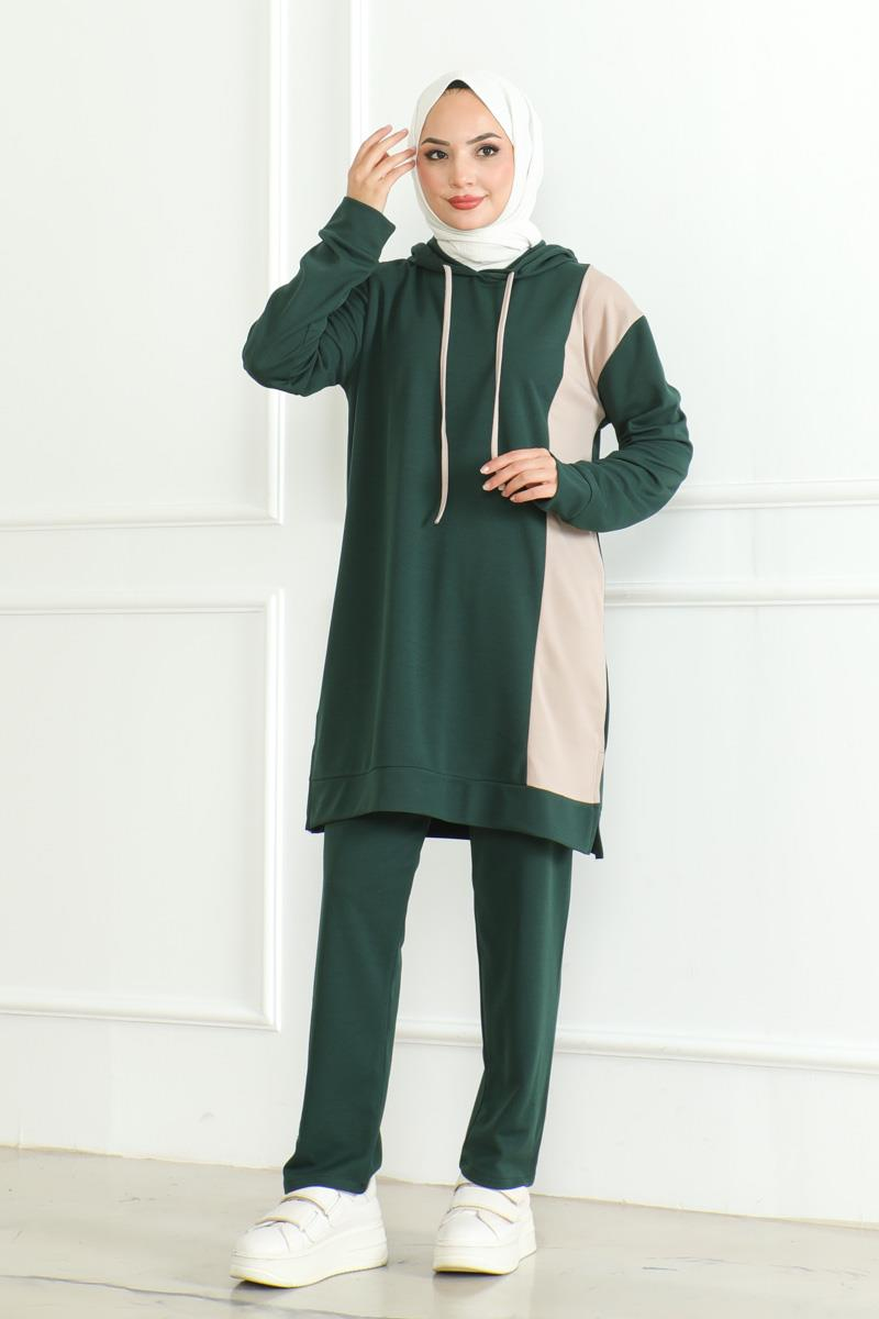 Oversize Spor Takım ZÜMRÜT YEŞİLİ