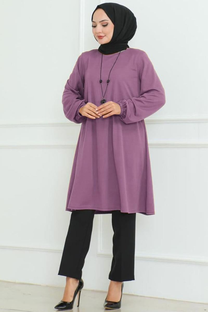 Oversize Tunik LİLA