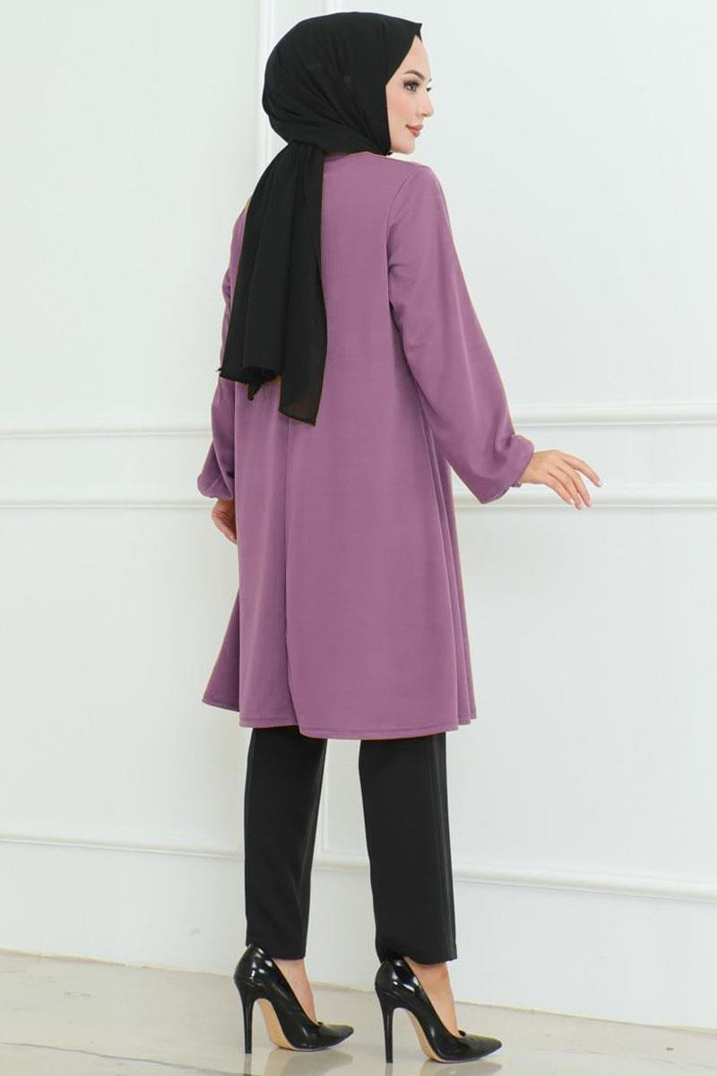 Oversize Tunik LİLA