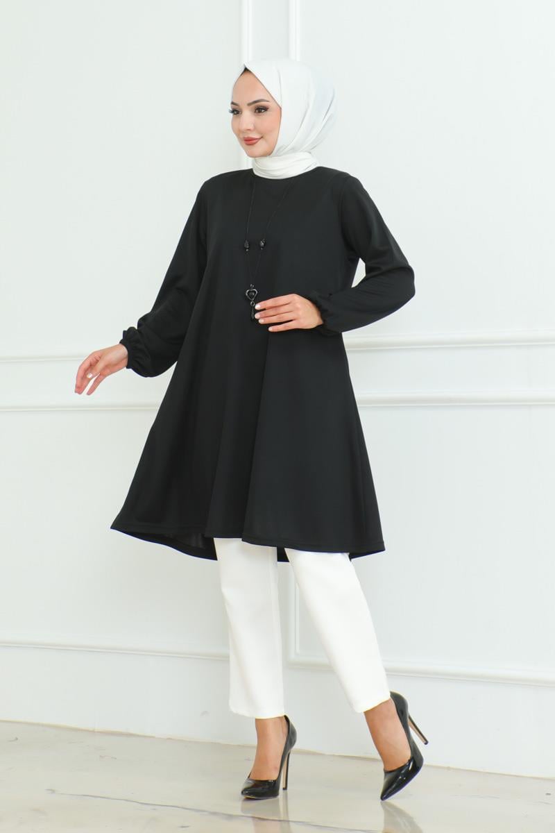 Oversize Tunik SİYAH