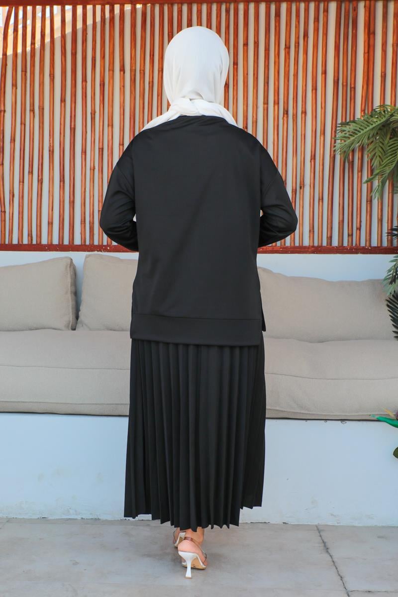 Pilise Etekli Spor Takım Siyah
