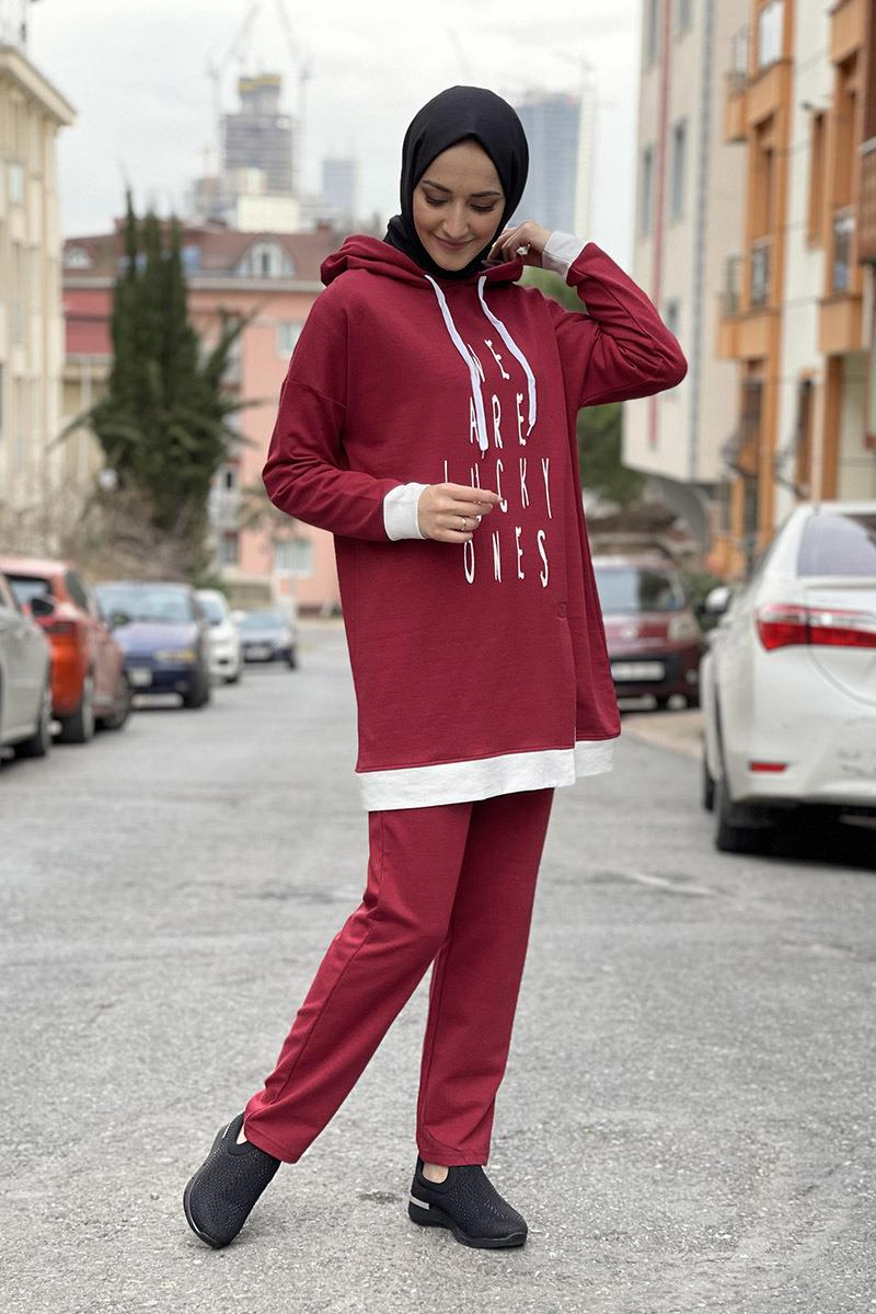 Spor Eşorfman Takım Bordo