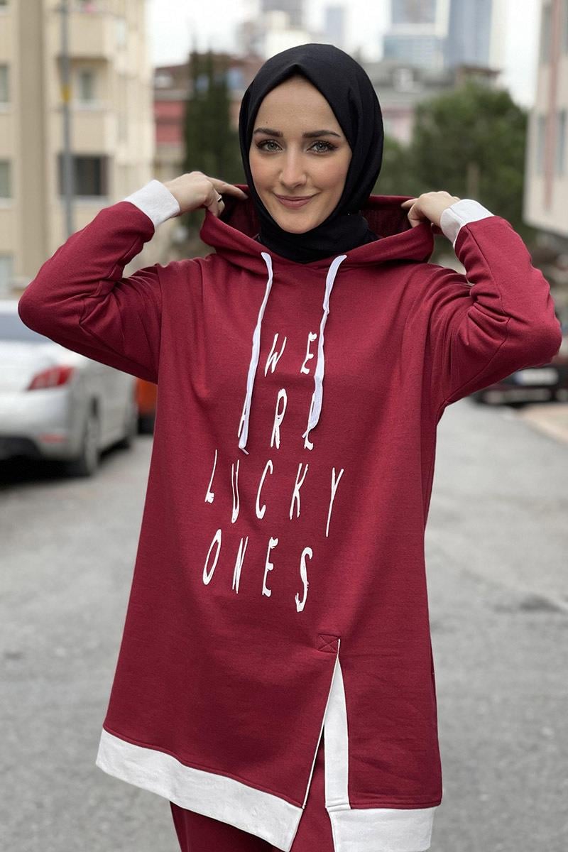 Spor Eşorfman Takım Bordo