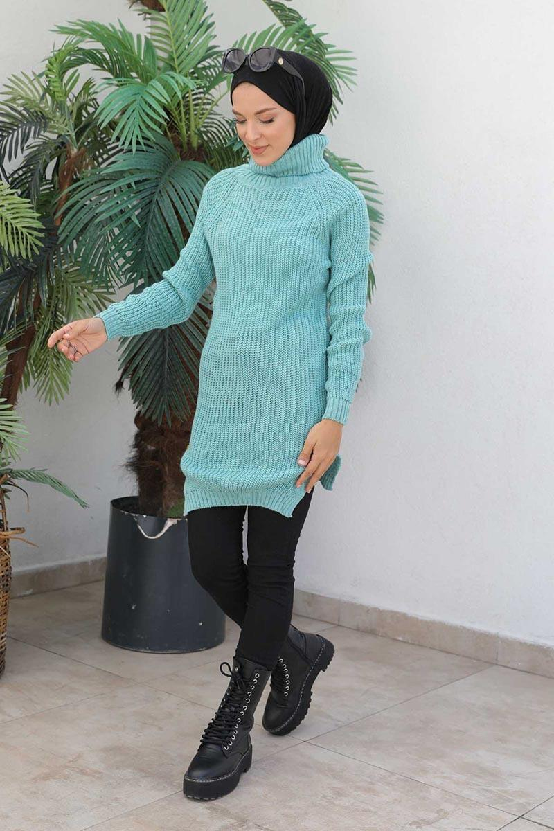 Triko Tunik Mint