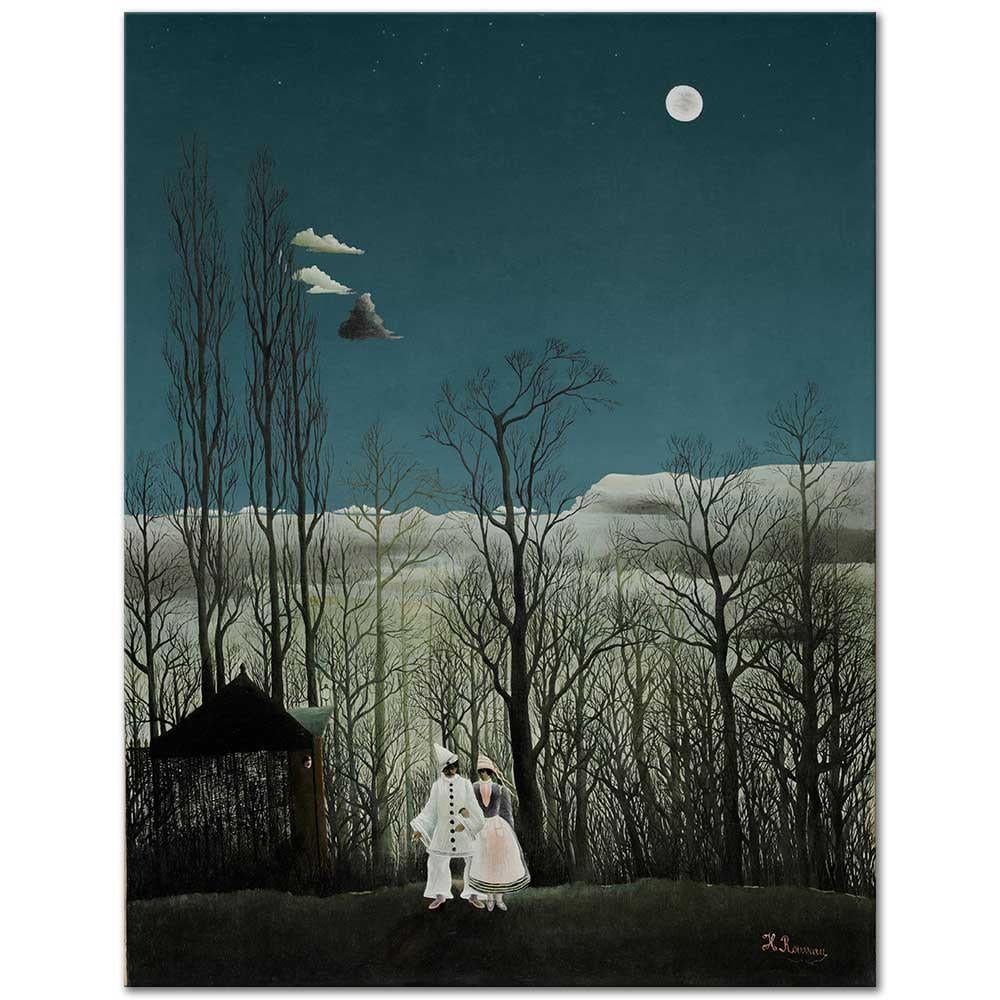 A Carnival Evening by Henri Rousseau