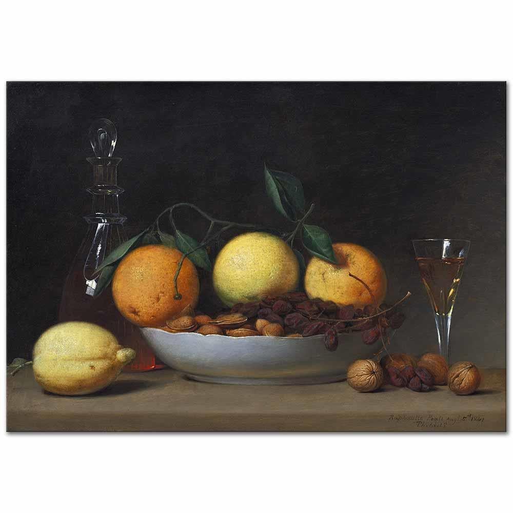 Raphaelle Peale Tatlı Kanvas Tablo