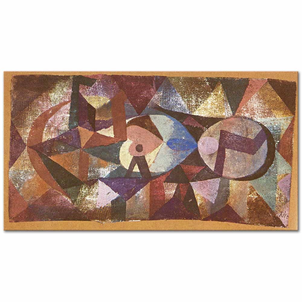 Paul Klee Ab Ovo Kanvas Tablo