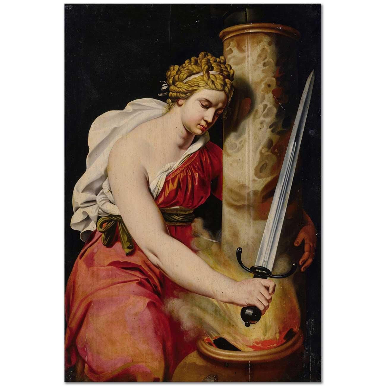 Abraham Janssens Azim Kanvas Tablo
